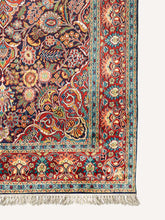 Load image into Gallery viewer, Fuschia Vintage Kashmiri Carpet - The Verasaa Collections
