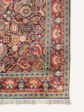 Load image into Gallery viewer, Fuschia Vintage Kashmiri Carpet - The Verasaa Collections