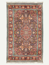 Load image into Gallery viewer, Fuschia Vintage Kashmiri Carpet - The Verasaa Collections