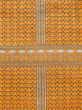 Load image into Gallery viewer, Close up shot of a botemir design hand knotted Indian carpet also known as a oriental rug.