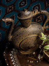 Load image into Gallery viewer, Mustard Urdu Surahi - The Verasaa Collections