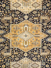 Load image into Gallery viewer, Traditional Tribal Design Indian Carpet Handknotted Oriental Rug
