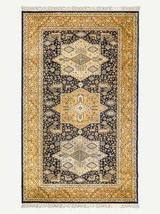 Traditional Tribal Design Indian Carpet Handknotted Oriental Rug