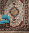 Helenium Vintage Handknotted Rug - The Verasaa Collections