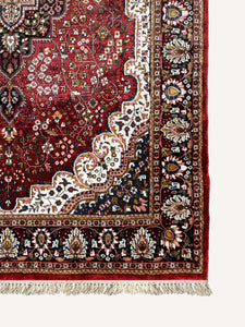 Hollyhock Vintage Handknotted Rug - The Verasaa Collections