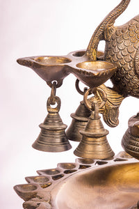 Annapakshi Oil Lamp - The Verasaa Collections