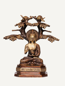 Buddha Meditation Sculpture Idol - The Verasaa Collections
