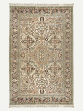Load image into Gallery viewer, Tea Rose Vintage Kashmiri Carpet - The Verasaa Collections

