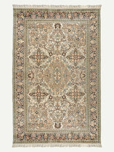 Load image into Gallery viewer, Tea Rose Vintage Kashmiri Carpet - The Verasaa Collections