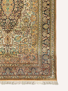 Thunbergia Vintage Kashmiri Carpet - The Verasaa Collections