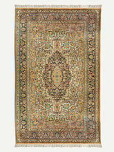 Load image into Gallery viewer, Thunbergia Vintage Kashmiri Carpet - The Verasaa Collections