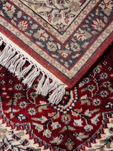 Load image into Gallery viewer, Pointsettia Kashan Vintage Rug - The Verasaa Collections
