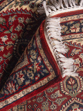 Load image into Gallery viewer, Pointsettia Kashan Vintage Rug - The Verasaa Collections