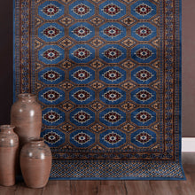 Load image into Gallery viewer, Delphinium Bokhara Vintage Rug - The Verasaa Collections
