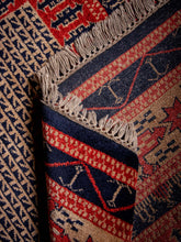 Load image into Gallery viewer, Red Freesia Tribal Botemir Vintage Rug - The Verasaa Collections
