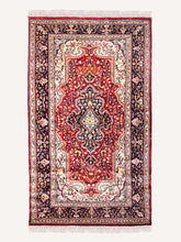 Load image into Gallery viewer, Maltese Kashan Vintage Rug - The Verasaa Collections