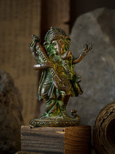 Load image into Gallery viewer, Dancing Ganesha Vintage Idol - The Verasaa Collections
