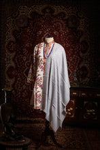 Load image into Gallery viewer, Stone Grey Solid Toosha Kashmir Stole - The Verasaa Collections