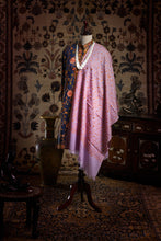 Load image into Gallery viewer, Rose Gold II Jaali Toosha Kashmiri Stole - The Verasaa Collections