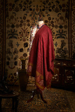 Load image into Gallery viewer, Red Delight Kalamkari Silk Pashmina Stole - The Verasaa Collections