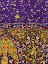 Load image into Gallery viewer, Purple Delight Kalamkari Silk Pashmina Stole - The Verasaa Collections