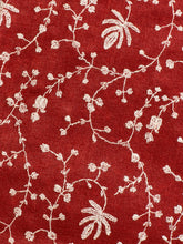 Load image into Gallery viewer, Red Angelonia Kashmiri Pashmina Stole - The Verasaa Collections