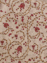Load image into Gallery viewer, Beige Angelonia Jaali Kashmiri Pashmina Stole - The Verasaa Collections
