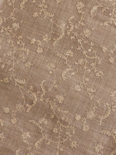 Load image into Gallery viewer, Beige II Angelonia Jaali Kashmiri Pashmina Stole - The Verasaa Collections