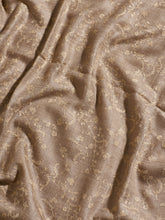 Load image into Gallery viewer, Beige II Angelonia Jaali Kashmiri Pashmina Stole - The Verasaa Collections
