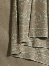 Load image into Gallery viewer, Earth Brown Angelonia Jaali Kashmiri Pashmina Stole - The Verasaa Collections