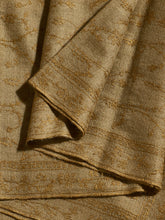Load image into Gallery viewer, Gold Angelonia Jaali Kashmiri Pashmina Stole - The Verasaa Collections