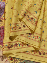 Load image into Gallery viewer, Yellow Delight Kalamkari Silk Pashmina Stole - The Verasaa Collections