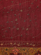 Load image into Gallery viewer, Red Delight Kalamkari Silk Pashmina Stole - The Verasaa Collections