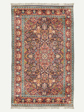 Load image into Gallery viewer, Fuschia Vintage Kashmiri Carpet - The Verasaa Collections
