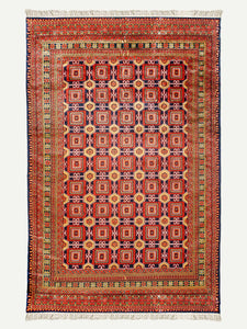 Full Size of Traditional Tribal Design Indian Carpet Handknotted Oriental Rug