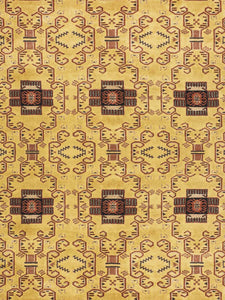 Winter Aconite Vintage Handknotted Rug - The Verasaa Collections