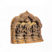 Load image into Gallery viewer, Ganesha Laxmi Saraswati Sculpture - The Verasaa Collections
