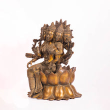 Load image into Gallery viewer, Goddess Gayatri Idol - The Verasaa Collections
