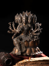 Load image into Gallery viewer, Goddess Gayatri Idol - The Verasaa Collections
