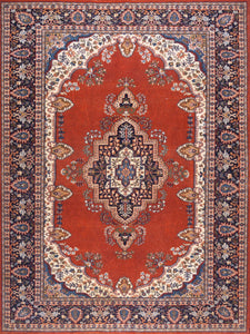 Amaranthus Kashan Vintage Rug - The Verasaa Collections