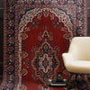 Amaranthus Kashan Vintage Rug - The Verasaa Collections