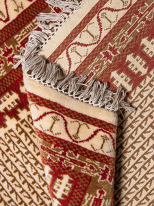 Freesia Tribal Botemir Vintage Rug - The Verasaa Collections