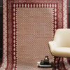 Freesia Tribal Botemir Vintage Rug - The Verasaa Collections