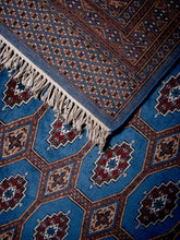 Load image into Gallery viewer, Delphinium Bokhara Vintage Rug - The Verasaa Collections
