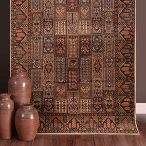 Oak Hamdan Botemir Vintage Rug - The Verasaa Collections