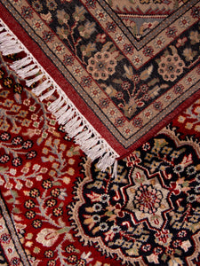 Marigold Kashan Vintage Rug - The Verasaa Collections