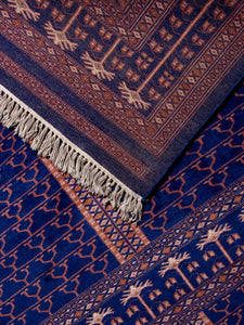 Blue Lily Botemir Vintage Rug - The Verasaa Collections