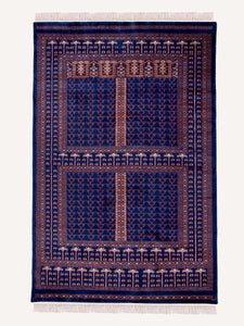 Blue Lily Botemir Vintage Rug - The Verasaa Collections