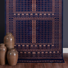 Load image into Gallery viewer, Blue Lily Botemir Vintage Rug - The Verasaa Collections
