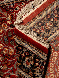 Crocosmia Isfahan Vintage Rug - The Verasaa Collections